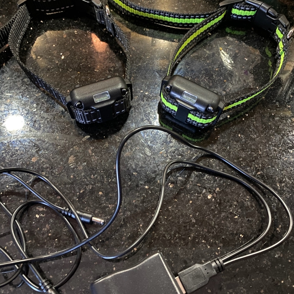 No shock vibration training collar